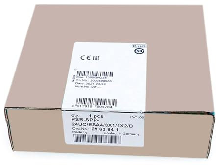 PSR-SPP- 24UC/ESA4/3X1/1X2/B 2963941 Nuovo In Scatola PSRSPP 24UC/ESA4/3X1/1X2/B 2963941 Rapido e Sigillato In Scatola