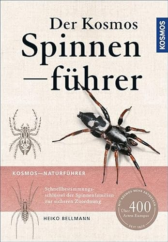 Der Kosmos Spinnenführer: Schnellbestimmungsschlüssel mit Zeichnungen. Über 400 Arten Europas