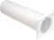 Extractor Fan Wall Duct Kit Tube Ducting & Grille 150mm