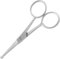 Nail Scissors Cuticle Rounded Tip Extra Strong Multi-Purpose Stainless Steel Manicure Scissors for Nose Hair, Eyebrow, Eyelash, Dry Skin