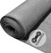 VOUNOT® Brise Vue Occultant en HDPE avec Attaches et Clips de Fixation Protection Rayons UV Résistant aux Déchirures et au Vent Protection pour Jardin Balcon 90g/m² 1x10m Gris