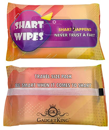 Shart Wipes Prank Xmas Gift Present for Friends Him Husband Fun Rude Boyfriend Teenager Unusual Prank April Fools Secret Santa 40th 50th 60th 21st Birthday Rude Ladies Her Boss 18th Novelty