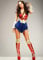 Struts Womens WonderWoman Superhero Costume (Medium (UK 12-14))