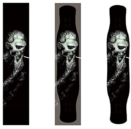 FEETOX Skateboard Klebeband 120 * 25cm(48X10inch) Skateboard Grip Tape Skateboard Aufkleber Bubble Free Waterproof Longboard Griptape Skateboard Grip Tape AC955 Skateboard Aufkleber