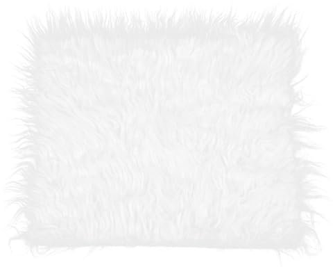 Amosfun Newborn Photography Props - Pre-Cut 50x60cm Faux Furry Blanket for Photo Shooting, Newborn Shooting Mat for Toddler Infant