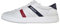 Moncler Herren Lederschuhe Monaco M M3126 Weiß, Weiß, 40 EU