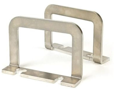 Gepäcköse Gepäckhaken Durchstieg Edelstahl kompatibel mit Vespa PX, Sprint, Rally, T5, PK, V50, PV 125, ET3, VNB