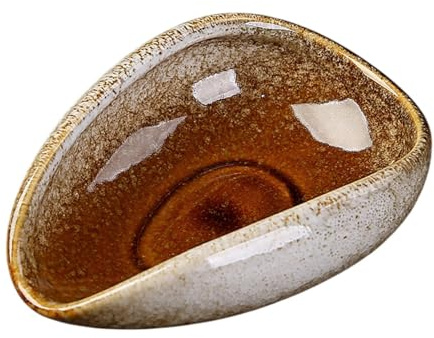 Colcolo Weigh Coffee Bean Container Coffee Bean Dosing Cup Practical Spoon Sturdy Modern Porcelain Tea Vessel for Buffet Office Home, white