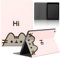 Tablet Hülle für iPad 9/8/7 10,2, Modell 2021/2020/2019, 9./8./7. Generation, Anime Cartoon Cute Katze Pusheen Cat Muster TPU Schutzhülle Flip PU Leder Flip Cover Stoßfest Ständer Tablet Case,Muster