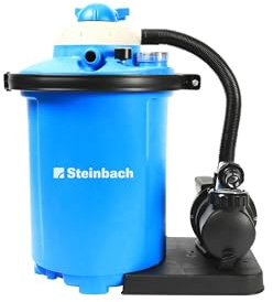 STEINBACH Filteranlage Comfort 75 – 040100Y – Selbstsaugende Pumpe für Pools mit bis zu 40.000 l – Umwälzleistung 7,8 m³/h – Mit integriertem Vorfilter und Manometer