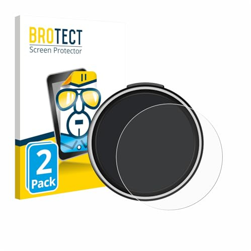 BROTECT Schutzfolie für OOONO CO-Driver NO2 Plus | 2 Stück Transparenter Displayschutz Made in Germany Klare Displayschutz-Folie Clear Einfache Montage Case-Friendly