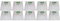 Ufixt Vacuum Cleaner Hoover Microfibre Dust Bags Compatible With Numatic Henry & Hetty Pack Of 10 Equivalent To NVM-1CH