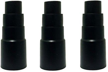 3 x Reduzierstück Werkzeugadapter passend für Kärcher Nass Trocken und Werkstatt Staub Sauger Maschinen Absaug Stufen Adapter