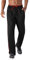 KEFITEVD Trainingshose Herren Lang Polyester Turnhose Training Pants Männer Casual Dünn Sporthose Offen Beinabschluss Atmungsaktiv Jogger Hose Schwarz-Rot S