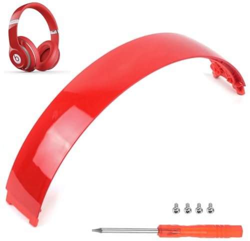 Studio 2 Replacement Headband as Same as The OEM Arch Band B0501 Parts Accessories Compatible with Beats by Dr. Dre Studio2 Wired/Wireless (Model B0500/B0501) Headphones (Red)