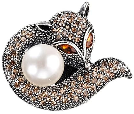 Fuchs Broschen für Frauen Emaille Tier Pin Brosche 3 Farben erhältlich Winter Design Mantel Schmuck Schön und praktisch