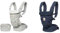 Ergobaby Babytrage für Neugeborene ab Geburt, 4in1 Omni 360 Baumwolle, Kindertrage Tragesystem & Babytrage für Neugeborene ab Geburt, Baby Tragesystem Adapt, Babytragetasche Bauchtrage Rückentrage