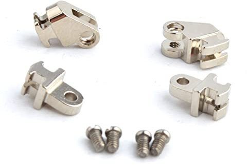 10sets Optical Eyewear Glasses Hinges, Metal Glasses Hinges, Screw Plastic Glasses Repair Accessories.