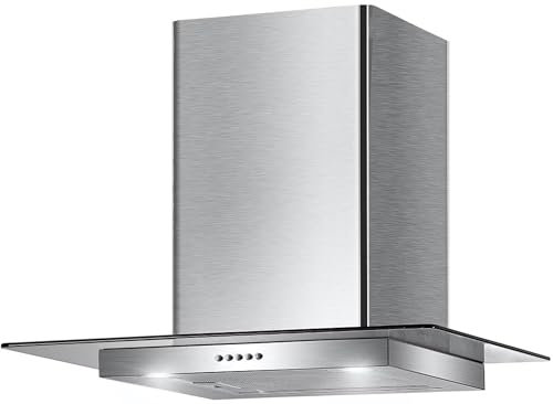 Apelson UBFG70SS 70cm Flat Glass Cooker Hood