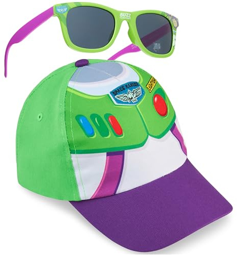 Sonic The Hedgehog | Disney Toy Story - Baseballkeps och solglasögon för barn, UV-400 solskydd, barnpresenter