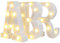 SOLUSTRE 3 Stück LED Festzelt Buchstaben Lichter Zeichen Leuchten Alphabet Buchstaben für Nachtlicht Hochzeit Geburtstagsfeier Home Bar Dekoration (Bar)