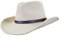 Western Wollfilzhut Great Plains f??r Damen und Herren - Cowboyhut Westernhut (60 cm, Sand)