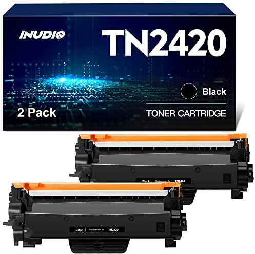 2er-Schwarz TN2420 Toner für Toner Brother TN2420 TN 2420 TN-2420 TN-2410 TN2410 TN 2410 Kompatibel für Brother MFC-L2710DW MFC-L2710DN MFC-L2750DW MFC-L2730DW HL-L2350DW HL-L2375DW DCP-L2530DW