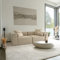 Home Deluxe - Sofa Verona - Beige, Größe: S - ca. 240 x 70 x 120 cm, Sitzhöhe: 46 cm, Sitztiefe: 80 cm, inkl. Kissen I Modulares Sofa Modulsofa Ecksofa Wohnlandschaft
