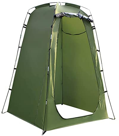Kaxenig Pop Up Toilettenzelt,Camping Duschzelt Outdoor Umkleidekabine Lagerzelt Mit Tragetasche, Mobile Toilette Umkleidekabine Lagerzelt, 120x120x180cm