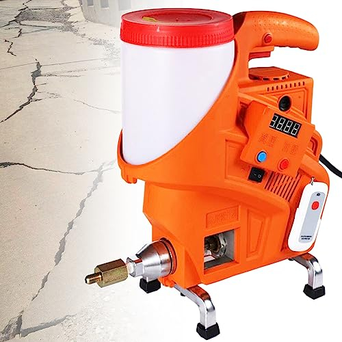 ALSUP Hochdruck-Fußbodenfugenmaschine, 980w elektrische Fugenpistole, Fernbedienung Hochdruck-Betonfugenmörtel Leckage Stop Leckage Pumpe Maschine, für Ziegelwand Böden Ziegelböden