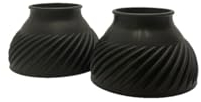 Thorocare Helo Bell Boots Large (L) Heavy Duty Protection Great for Turnout! Black