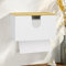 NZZVNZ Distributeur de Serviettes en Papier Mural, 27,5 x 16 x 13cm Distributeur Essuie Main Mural en Bambou, Porte Serviette de Table Feuille à Feuille avec Couvercle pour Salon