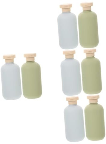 minkissy 4 Sätze Lotionsflasche Wasserflasche Shampoo Und Spülung Aussie Wieder Auffüllbar Reiseshampoo- Und Spülungsflaschen Flüssig Toilettenartikel Haarölflasche Sirup Sport 2 Stück * 4