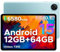 DOOGEE Tab A9 Android 15 Tablet 10 Inch(2025), Unisoc T310 Android Tablets 12GB RAM 64GB ROM(TF 2TB), 6580 mAh Battery, 5G WiFi|Dual Speaker|8MP AI Camera|Type-C|GMS|Bluetooth|Face ID|3.5mm Jack-Blue