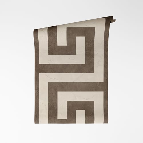 A.S. Création Floral-Vliestapete – Grau, Schwarz – 10,05 x 0,53 m | Florales Floral-Motiv als natürlicher Blickfang – matte Motivtapete, einfach zu verkleben & spurlos abziehbar