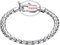 PROSTEEL Herren personalisiert Armband Edelstahl Venezianierkette Box Kette Armband 6mm Breit Fashion Name Gravur Kettenarmband Armkette für Männer Jungen, Länge 22CM, Silber