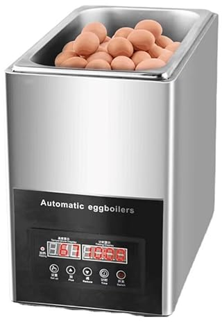 NEWTRY Commercial Egg Boiler Machine Professional Large Capacity Egg Cooker Large Capacity Egg Automatic Boilers 50 Eggs (220V Voltage)