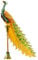 Piececool 3D Puzzle Metal Colorful Peacock, Animal Craft Model Kits for Adults to Build, 3D Puzzles Adult Teens for 304 Stainless Steel, Ideal as Gifts, Home Decoration, DIY, 100 Pieces