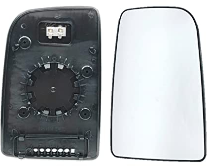 HZ-DESIGN Spiegelglas für Spiegel Rechts Oben beheizbar Aufnahme RUND 8,5 cm passend für Crafter und MB Sprinter 906