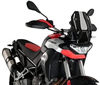 Puig 21225N Sportscheibe optimierte Aerodynamik, Schwarz