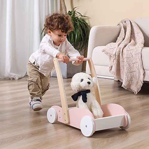 PolarB Mini Mover Baby Walker Pink