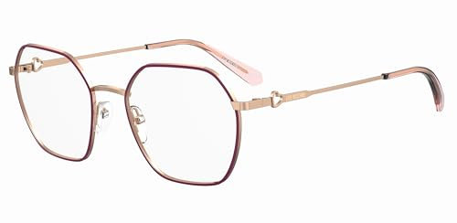 Brillen MOSCHINO LOVE MOL614 S45 PINK GOLD 52/19/140 Damen