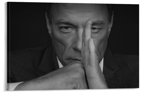 RENKEHUO Jean Claude Van Damme Schauspieler-Poster (6) auf Leinwand, Wandkunstdruck, Poster, Foto, Gemälde, Poster, Raumdekoration, 50 x 75 cm