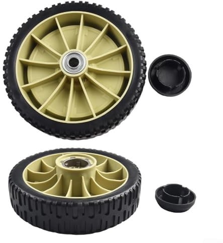 ZiStarlilife Lawn Mower Drive Wheels Set With Ratchets Front 19.5cm Rear 20.5cm Compatible With for Honda HRJ216 HRJ215 HRJ196 Replacement Parts