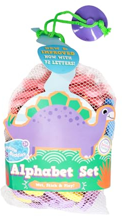 Bathtime Buddies Alphabet Set, Toddler Bath Toys, Kids Toys , Bath Letters, 3+ Years, Multicoloured, 72 Letters