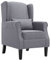 vidaXL Sessel Relaxsessel Armsessel Polstersessel Loungesessel Ruhesessel Fernsehsessel Ohrensessel Sofastuhl Relaxstuhl Stuhl Esszimmer Dunkelgrau Stoff