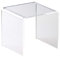 ogoPLUS Dekobrücke 300 x 300 x 300 mm, 4 mm Acrylglas, U-Ständer, Schaufenster Warenträger, Dekoration, Ladeneinrichtung, Heimdeko