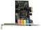 SOLUSTRE PCIe Sound Card, 5.1 Internal Sound Card 3D Stereo PCI-e Audio Card with Low Profile Bracket for PC 10 CMI8738 Chip 32/64 Bit Sound Card PCI Express Adapter