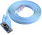 Câble de console réseau pour Cisco/Juniper/NETGEAR/Ubiquity/LINKSYS/TP-Link, commutateurs et équipements pare-feu, câble de console DB9 vers RJ45 RS232 (1,8 m, DB9)