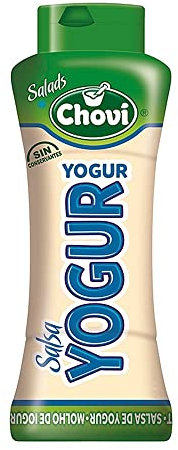 Chovi Salsa de Yogur para Ensaladas - Salsa Yogur para Kebab y Durum - bote familiar 820ml